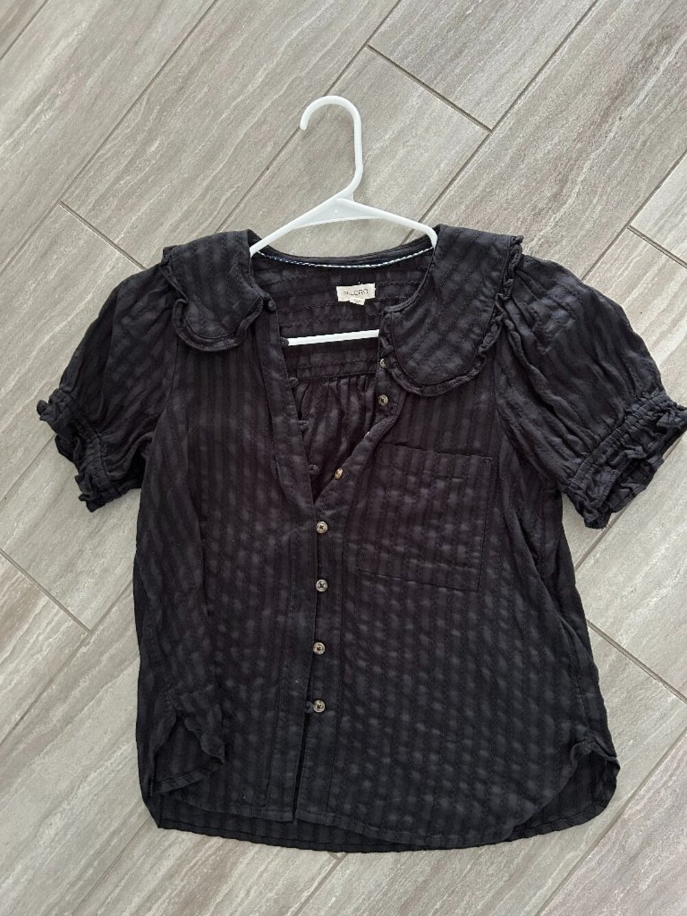 Anthropologie Pilcro Blouse Black Small